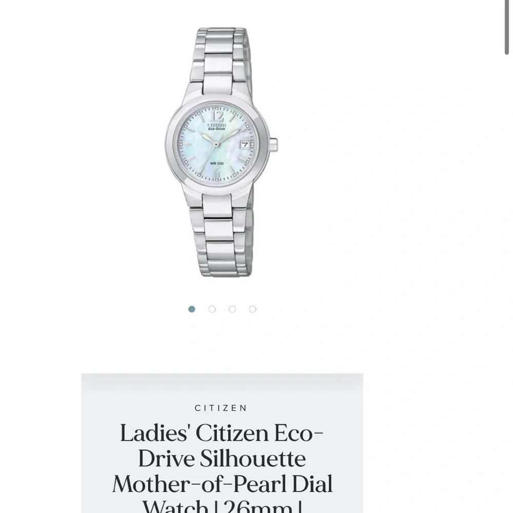 Citizen Eco-Drive Mother of Pearl Watch - Picture 2 of 3